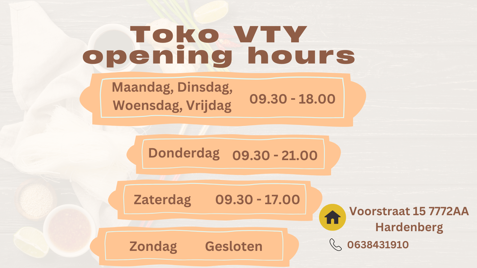 Orange Illustration Easter Holiday Business Hours Closure Dates Facebook Cover (3)